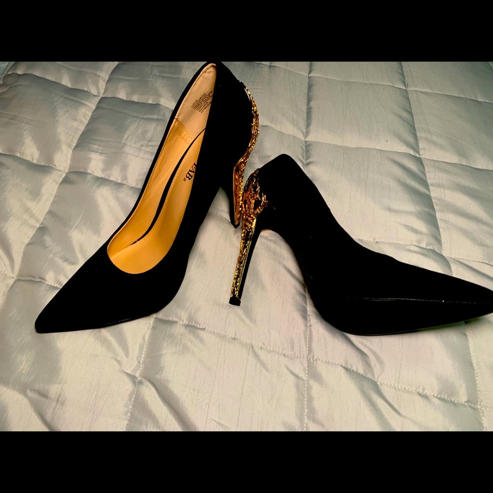Gold Detail Heels